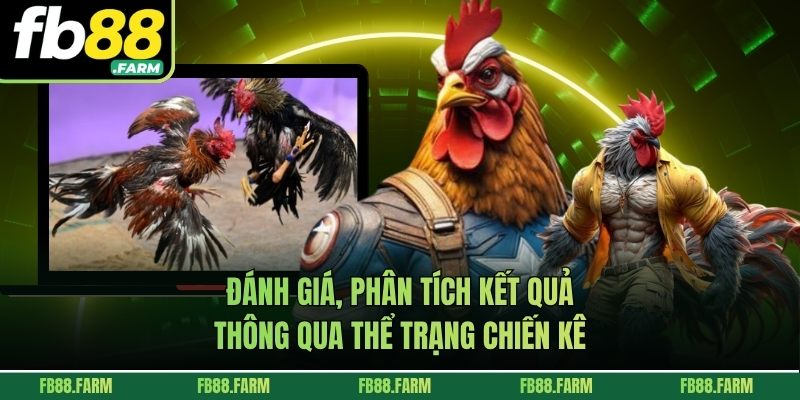Đánh giá, phân tích kết quả thông qua thể trạng chiến kê