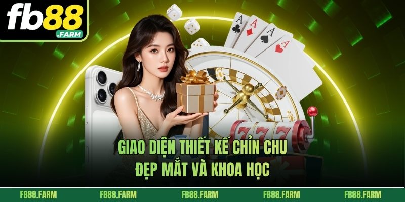 Hoàn thiện giao diện đẹp và thân thiện tại FB88